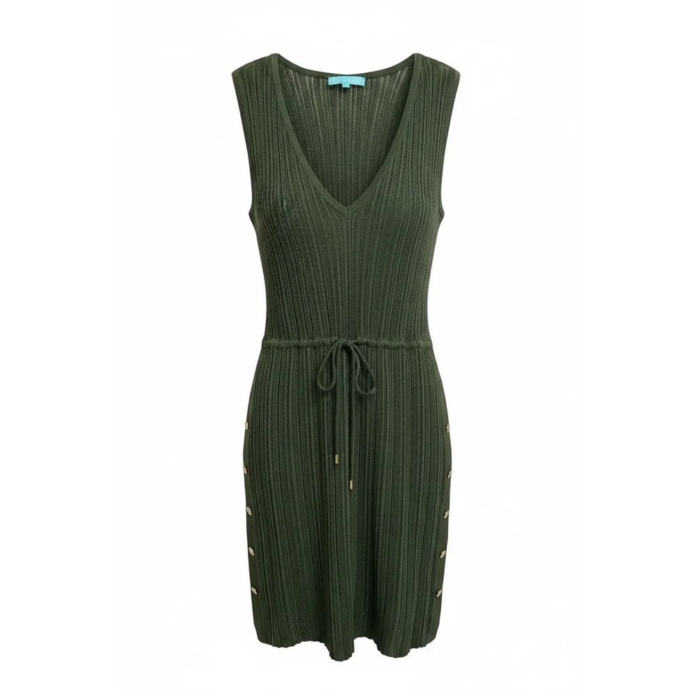 Melissa Odabash | Swim | Melissa Odabash Dress Women Medium Green Knit Beach Cover Up Luxury Resort